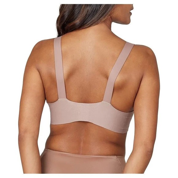 NEW! $78 SPANX BRA-LLELUJAH ILLUSION LACE FULL COVERAGE UNDERWIRE BRA 36DDD - Picture 2 of 2